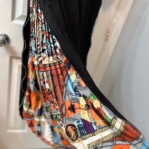 Gracia Black Asymmetrical Dress